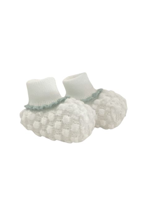 Scarpe in cotone MARLU' | EB17SBIANCO VERDE SALVIA
